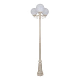 Domus Lighting Exterior Posts DOMUS GT-562 Siena Triple Spheres Tall Post Lights-For-You 15626 9330772156263
